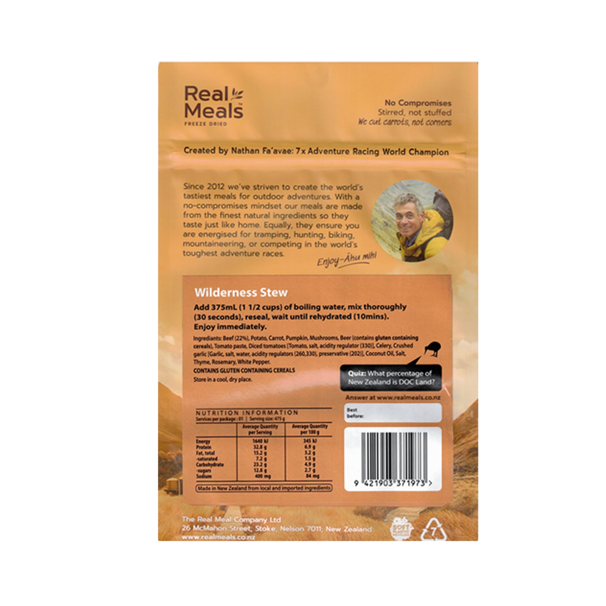 Real Meals - Wilderness Stew