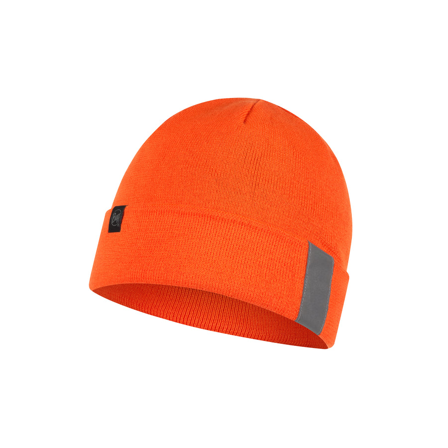 BUFF® - Beanie - Knitted & Polar - Solid Orange Fluor