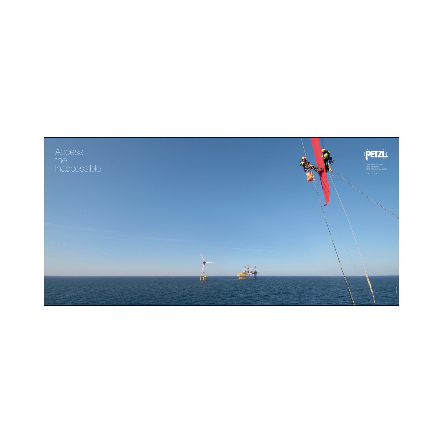 PETZL - Offshore Wind Turbine poster