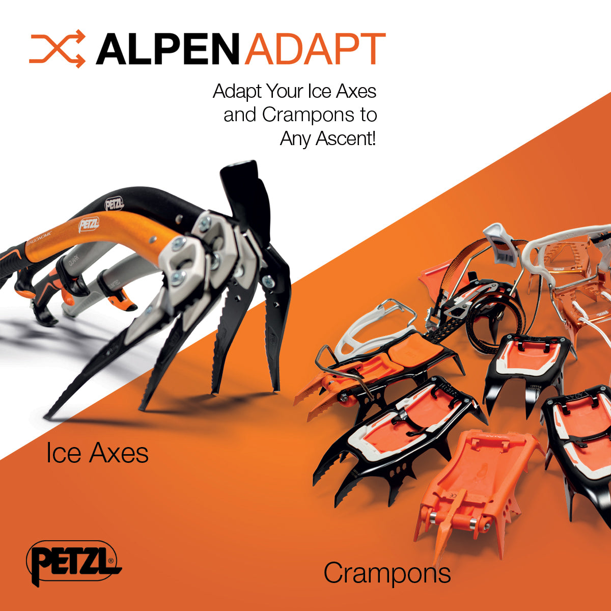 New Petzl ALPEN ADAPT System