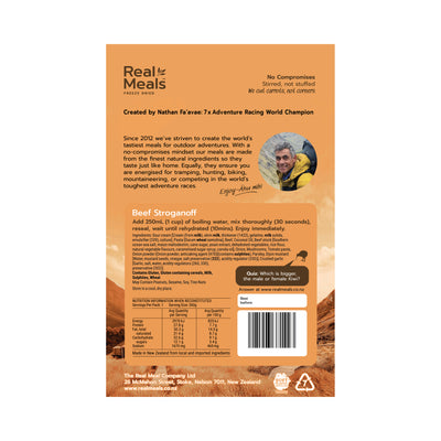Real Meals - Beef Stroganoff