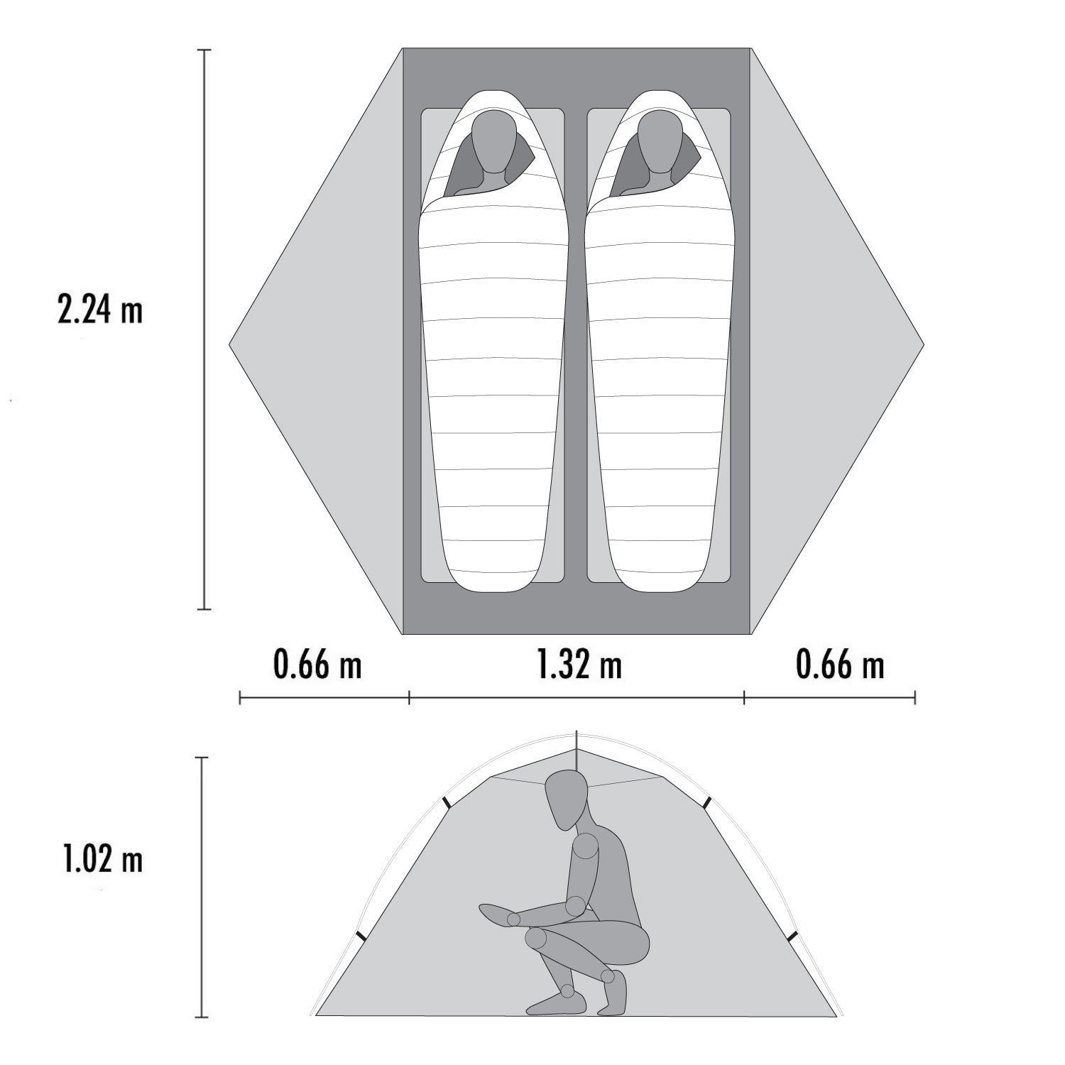 MSR - Hubba Hubba LT 2P