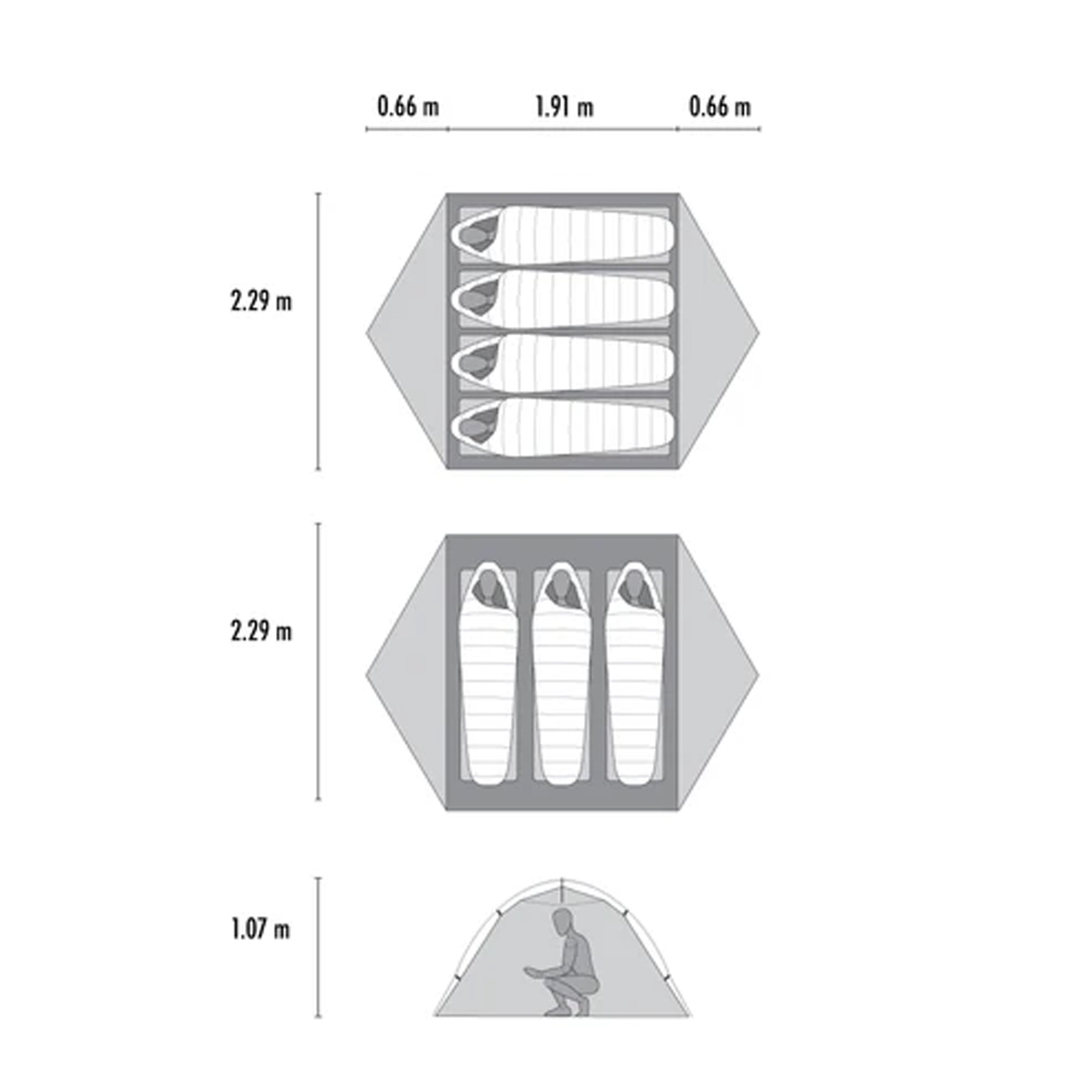 MSR - Hubba Hubba LT 3P
