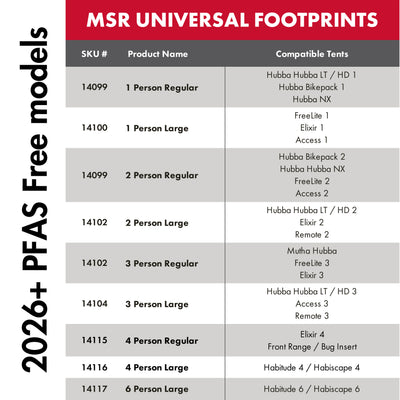 MSR - Footprint Universal