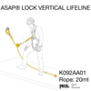 PETZL - ASAP LOCK VERTICAL LIFELINE Kit