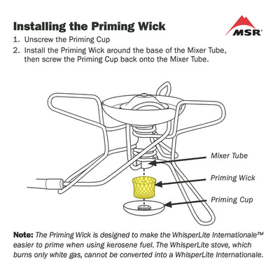 MSR - Whisperlite/Whisperlite Int. Wick