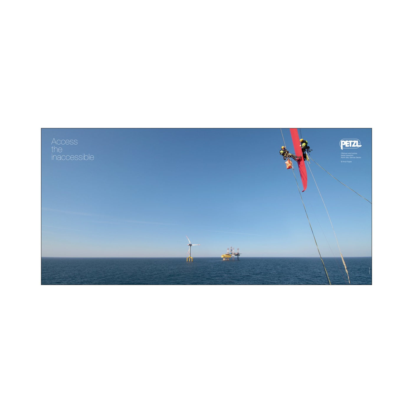 PETZL - Offshore Wind Turbine poster